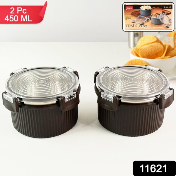 SKU_d007fb6c-c171-4fca-bb8a-58b23ee59c8a.jpg Apex Rustic Jar Set – 2 Pcs, 450ml Each Approx