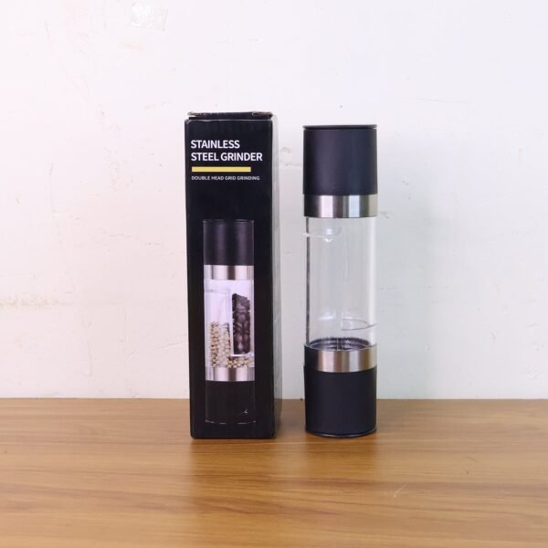 2-in-1 Stainless Steel Salt and Pepper Grinder