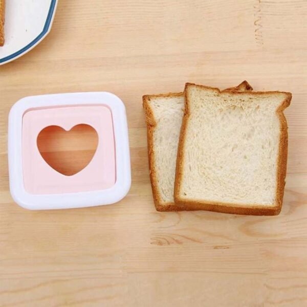 SandwichCutters-06.jpg Heart Shape Sandwich Cutter & Bread Press (1 Pc)