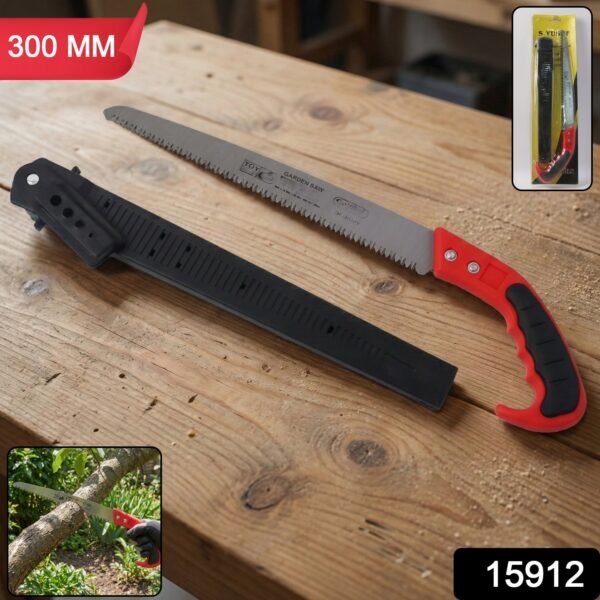 Heavy-Duty 300 MM Manual Garden Pruning Saw (1 Pc)