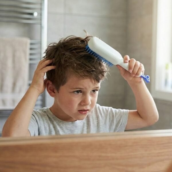 Self-Cleaning Hairbrush, Massage Comb (1 Pc / With Box), Hair accessories