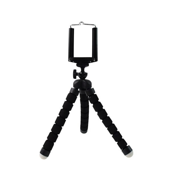 Flexible Mini Tripod Stand with Adjustable Mobile Holder