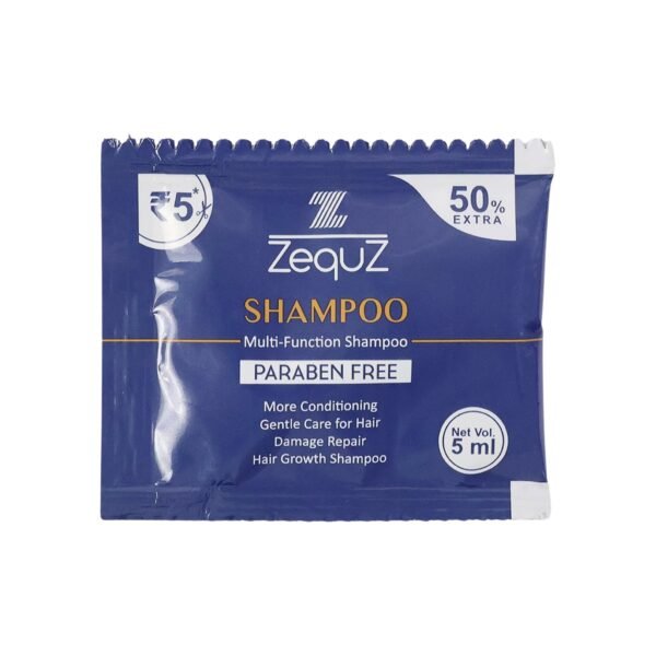 Zequz Paraben-Free Multi-Function Conditioning Shampoo Sachet (5 ML / 1 Pc)