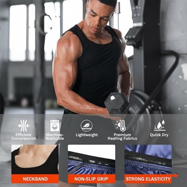 Shapewear-Vest-04.jpg Men’s Slim Fit Sweat Shaper Tank Top (S/M, 1 Pc)