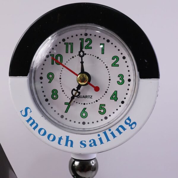 Decorative Ship Shape Clock Lamp (1 Pc)