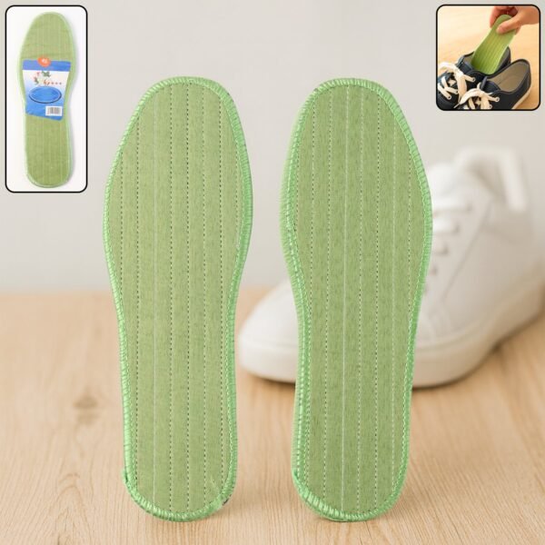 Premium Comfort Shoe Insoles for Daily Foot Support Size 45 (1 Pair / Mix Design)
