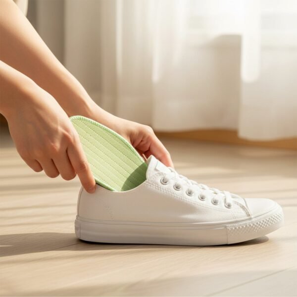 Premium Comfort Shoe Insoles for Daily Foot Support Size 36 (1 Pair / Mix Design)