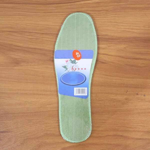 Premium Comfort Shoe Insoles for Daily Foot Support Size 40 (1 Pair / Mix Design)