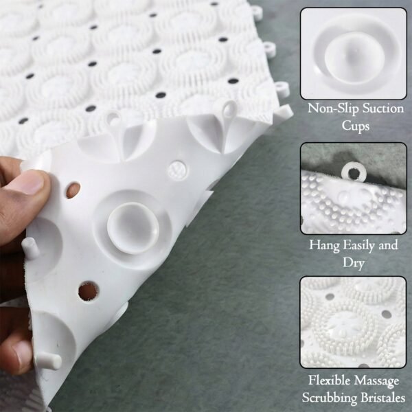 Shower-Back-_-Foot-Scrubber-04_bbc28715-5d78-45a3-b73f-79fa6bf72f5b.jpg Anti-Slip Bathroom Massage Mat with Suction Cups (33 × 21 cm / 4 Pc)