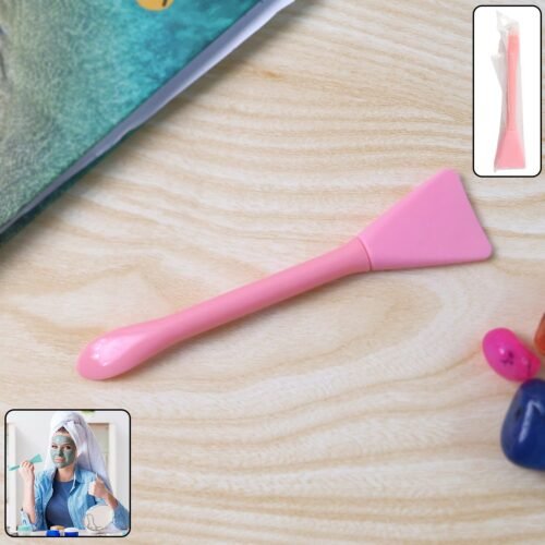 Siliconbrush-WOSKU-01_9cd9f4c3-7be4-4da6-966f-50955f06971e.jpg Facial Mask Applicator Spatula - (1 Pc)