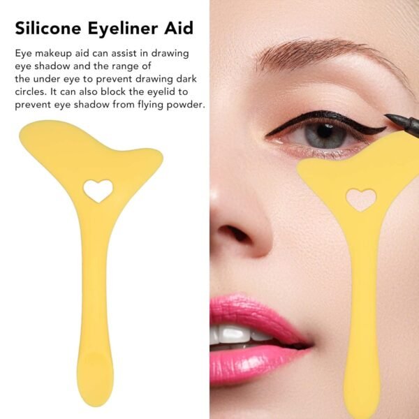 SiliconeEyeliner-07.jpg Eyeliner & Mascara Guard Stencil - (1 Pc)