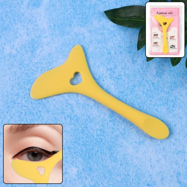 SiliconeEyeliner-WOSKU-01.jpg Eyeliner & Mascara Guard Stencil - (1 Pc)