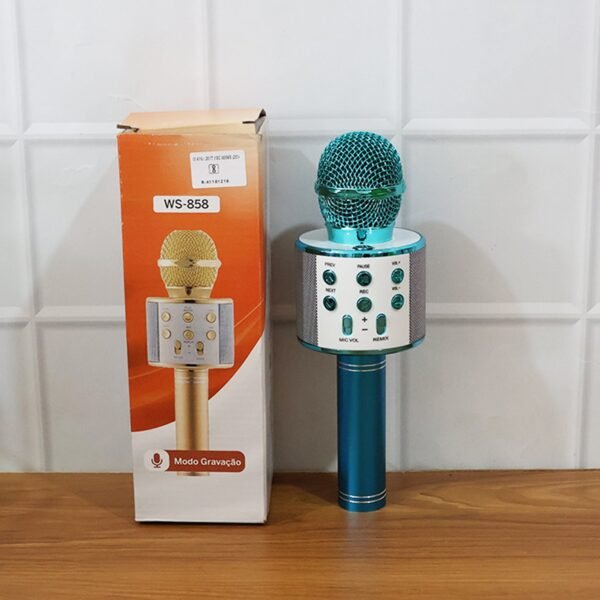 Wireless Bluetooth Recording Condenser Microphone Speaker  1 Pc