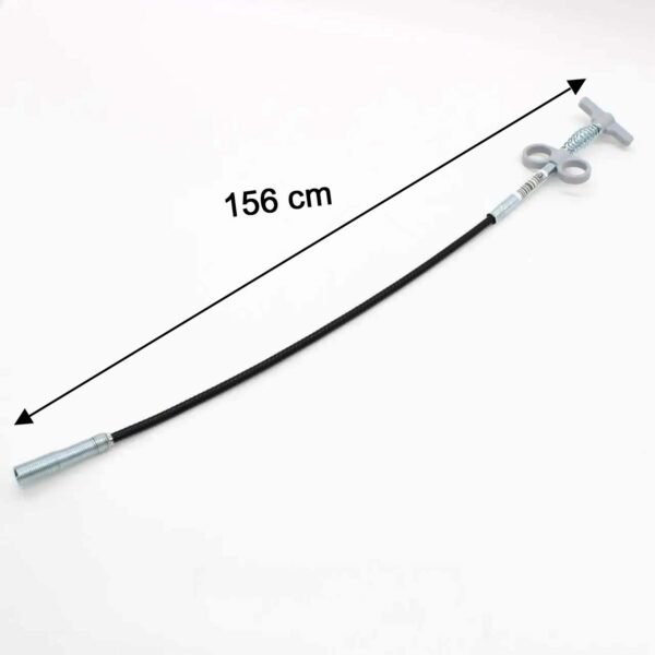 Flexible Spring Drain Cleaning Tool with Hand Grip (1 Pc / 156 Cm)