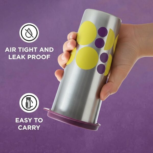 Supermom 600 ML Stainless Steel Printed Travel Tumbler (1 Pc)