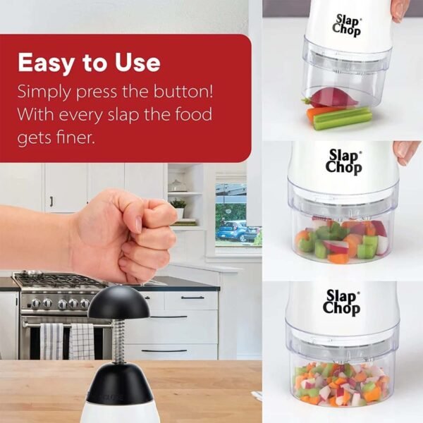 Slap Chop Hand Press Vegetable & Fruit Chopper (1 Pc)