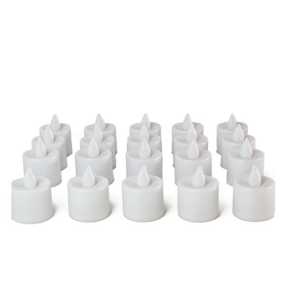 Blue LED Tea Light Candles (24 Pc)