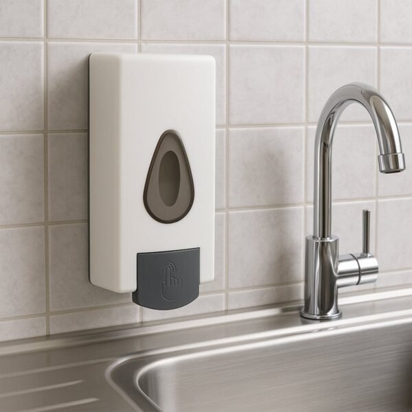 Soap-Dispenser-03.jpg Wall Mounted Liquid Soap Dispenser (1 Pc)