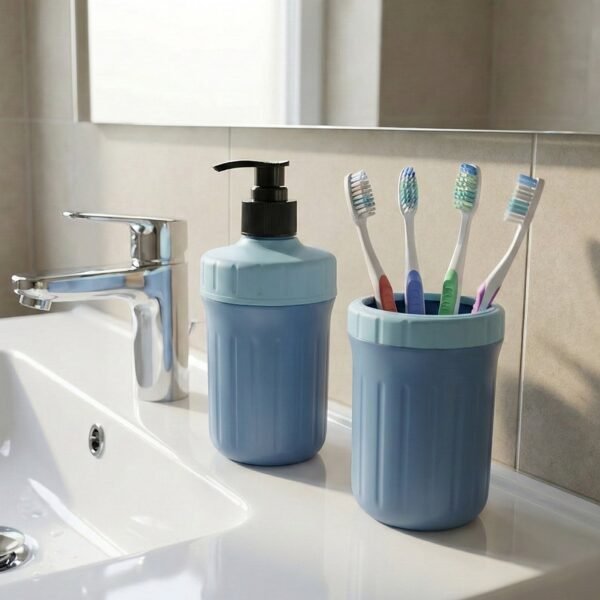 SoapDispenser-03.jpg Multipurpose Soap Dispenser with Utility Holder (1 Set)