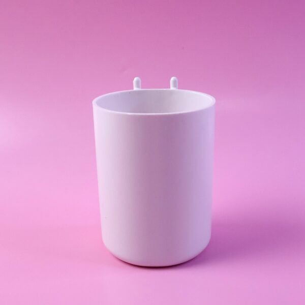 Plastic Glass Shape Soap Box with Drainage (1 Pc)