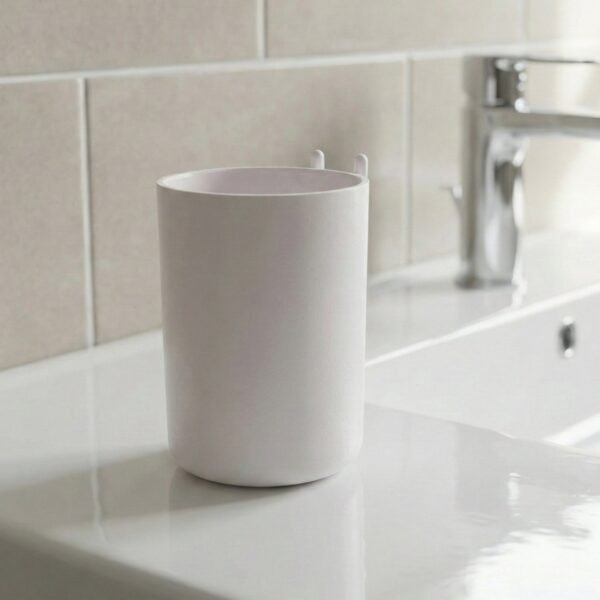 Plastic Glass Shape Soap Box with Drainage (1 Pc)