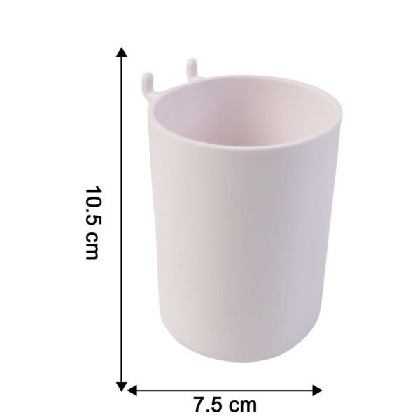 Plastic Glass Shape Soap Box with Drainage (1 Pc)