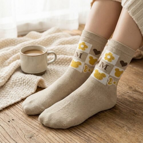 Socks-04_af813f1b-3237-4a7a-aa40-762af3a63223.jpg Premium Soft Light Socks (1 Pair / Long)