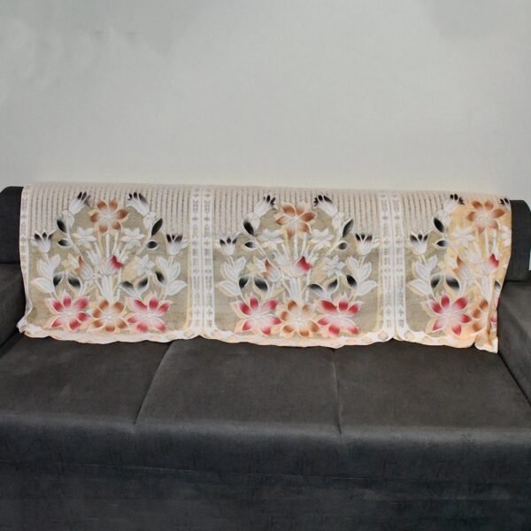 Sofacover1-03.jpg Elegant Floral Sofa Protector Cover - (1 Pc / 139x28 Inch)