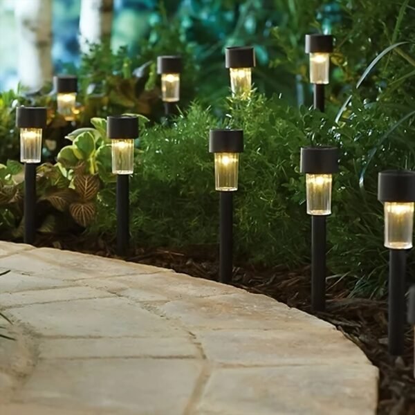 Solar-light-03.jpg Solar-Powered LED Garden Spike Light Set (31x5cm / 2 Pc)