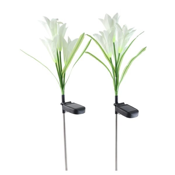 SolarLight-04_31971eaa-2f68-4481-9ec8-eefc82f5da45.jpg Solar Garden Flower Lights - (2Pc Set)