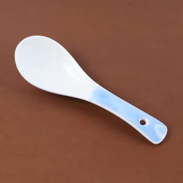 Premium Ceramic Serving Spoon (14 cm, 1 Pc)