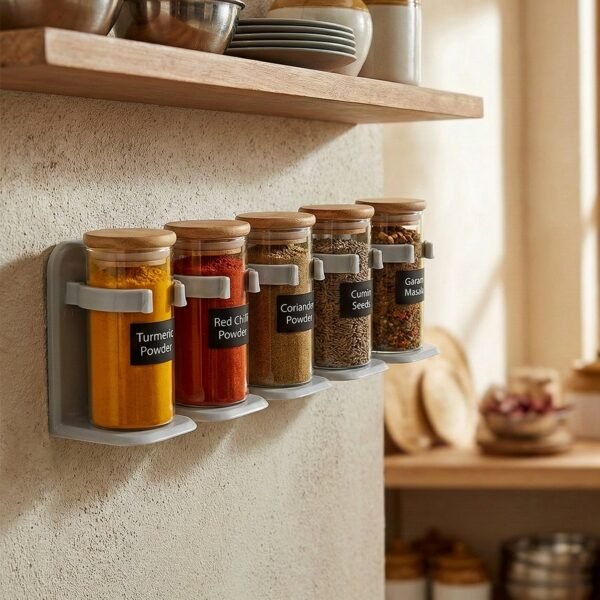 Spice-Rack-02_348bdb9c-db9e-4d69-8054-5701dc6aa6d4.jpg Wall-Mounted Adjustable Spice Rack Organizer (1 Pc)