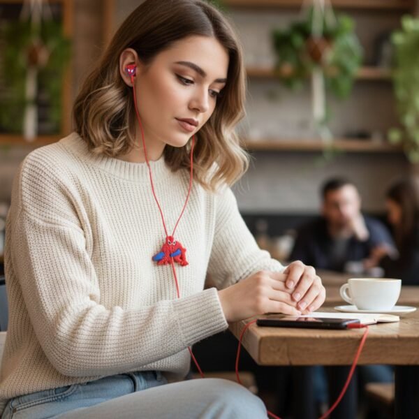 SpidermanEarphone-03.jpg Cartoon Character Wired In-Ear Earphones (1 Set)