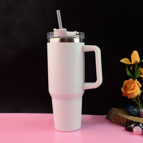 Stainless-Stee-Mug-01_12e0facf-6f72-4764-91b9-a0d69a03f11b.jpg Premium Stainless Steel Vacuum Insulated Travel Mug Tumbler (890ML / 1 Pc / Mix Color)