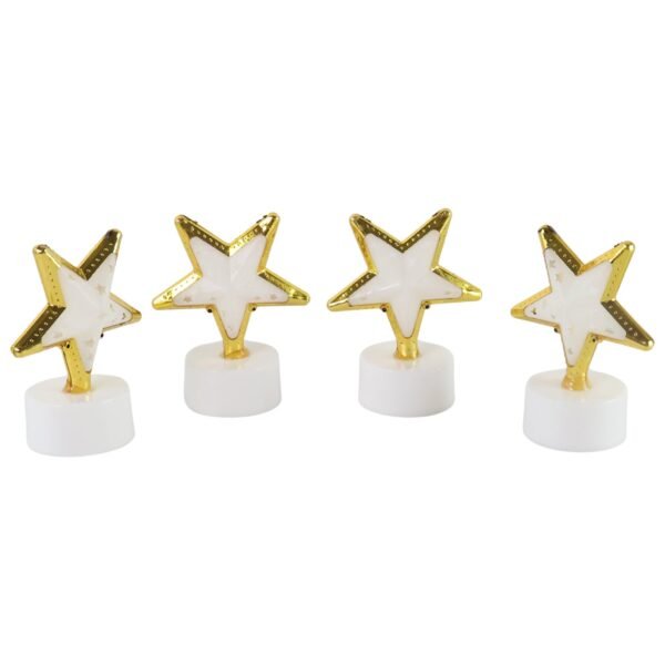 StarLight-04.jpg Decorative Star Shaped Flameless LED Candles (4 Pc)