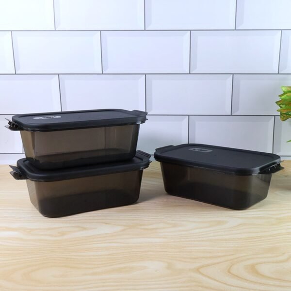 Rectangular Food Storage Containers - (3 Pc / Set)