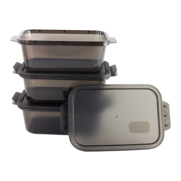 Rectangular Food Storage Containers - (3 Pc / Set)