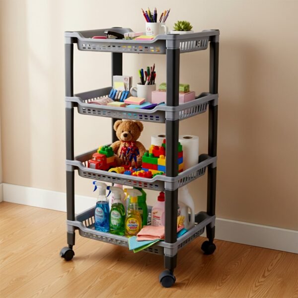Storage-Rack-Trolley-03.jpg Apex 4-Layer Big Multipurpose Plastic Storage Rack