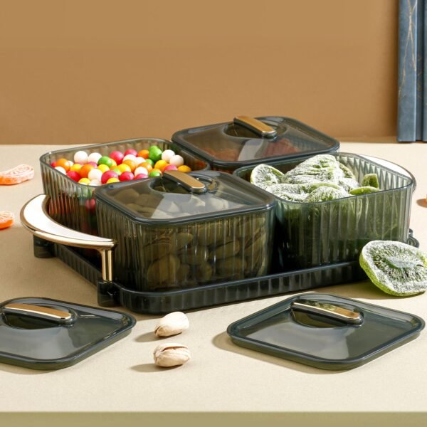 Storage-box-04_50e399ab-611f-40bf-8f39-cb5e9d8ea31d.jpg Liger Luxury Delight 4-Piece Dryfruit Storage Box (1 Set)