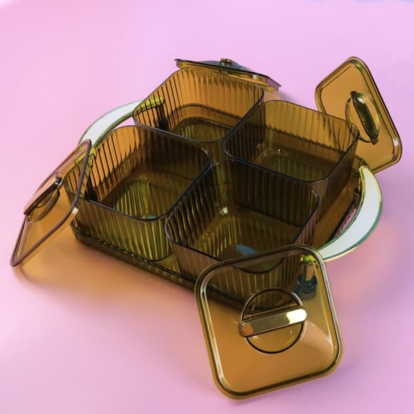 Storage-box-05_c44b8062-8f0e-4d55-ab7d-30f86ca226ca.jpg Liger Luxury Delight 4-Piece Dryfruit Storage Box (1 Set)