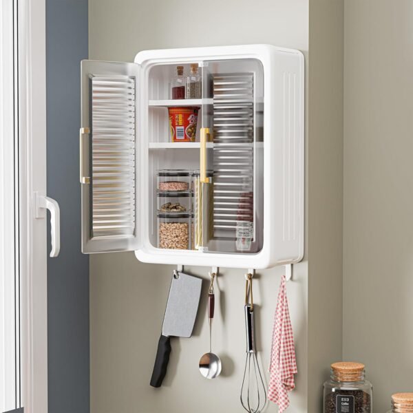 StorageCabinet-02.jpg Large Wall-Mounted Kitchen Storage Cabinet Set