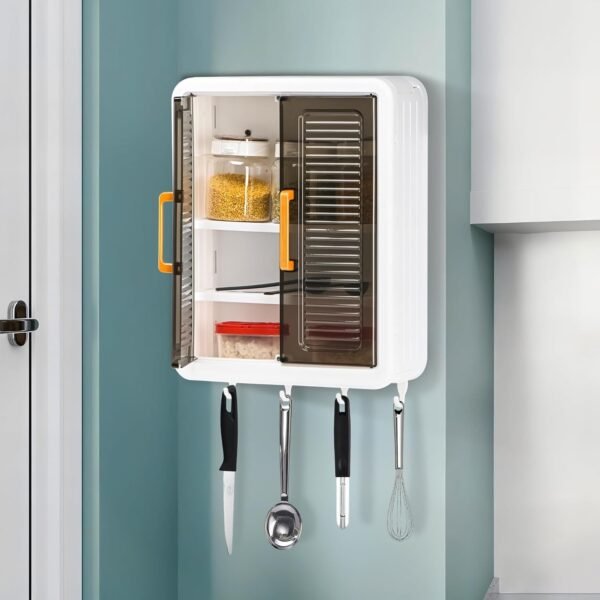 StorageCabinet-07.jpg Large Wall-Mounted Kitchen Storage Cabinet Set