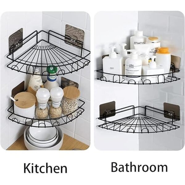 StorageOrganizer-03.jpg Wall-Mounted Corner Bathroom Storage Rack (1 Pc)