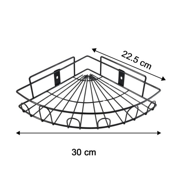 StorageOrganizer-sixe.jpg Wall-Mounted Corner Bathroom Storage Rack (1 Pc)
