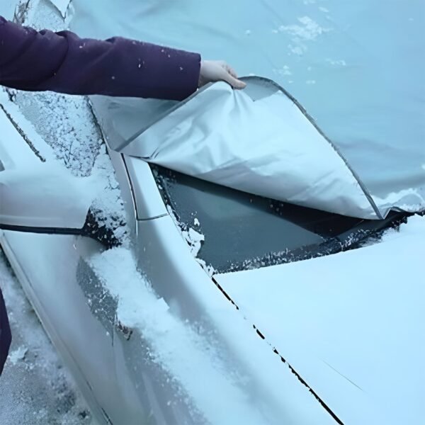 Universal Car Windshield Snow & Sun Protection Cover (145×70 cm)