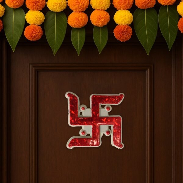 Swastik-04.jpg Traditional Decorative “Swastik” Sticker - (Set)