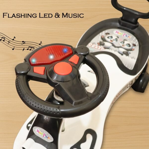 Baby Magic Swing Car Ride-On Toy with Music (1 Pc)