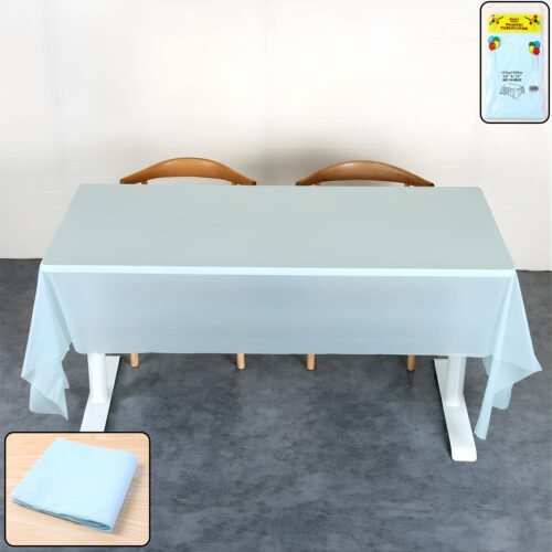 Tablecover-01.jpg Waterproof Disposable Plastic Table Cover 137 × 183 cm