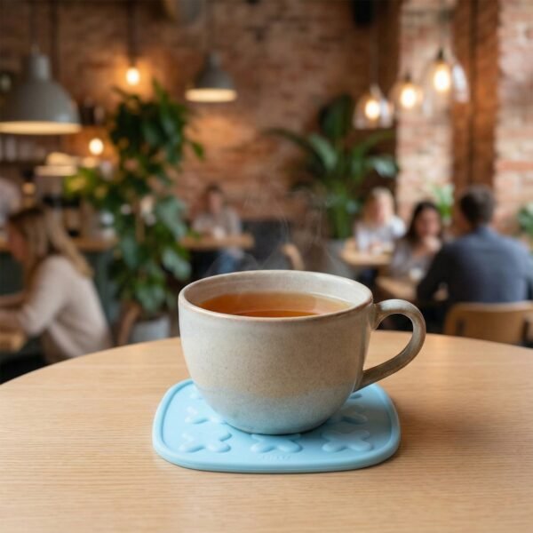 Tea-Coaster-07.jpg Heat Resistant Multipurpose Cup Coaster & Hot Pot Pad Set (2 Pc)