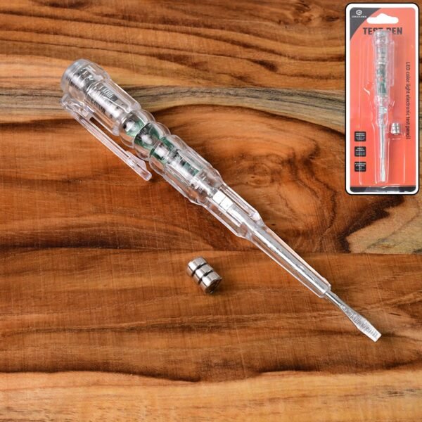 Tester-01.jpg Electrical Detector Slotted Screwdriver With Small Batteries (1 Pc)
